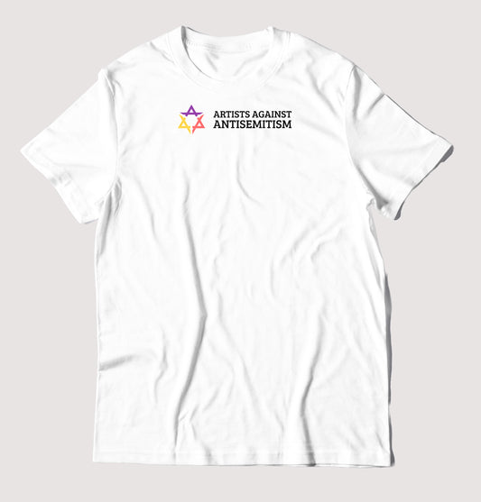 T-Shirt FIGHT ALL AND ANY KIND OF ANTISEMITISM (weiß)
