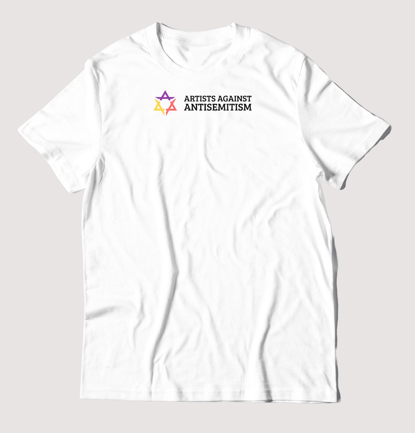 T-Shirt FIGHT ALL AND ANY KIND OF ANTISEMITISM (weiß)