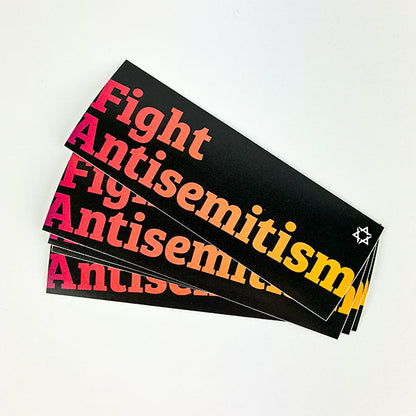 FIGHT ANTISEMITISM (Sticker, 25 St.)