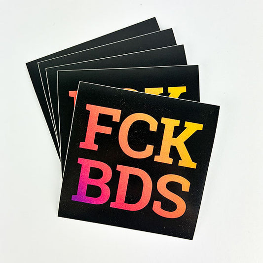 FCK BDS (Sticker, 25 St.)